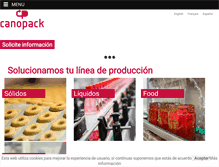 Tablet Screenshot of canopack.es